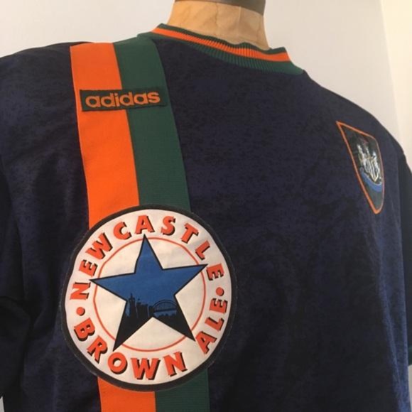 NEWCASTLE UNITED 1997/98 ADIDAS VINTAGE XXL JERSEY - Picture 1 of 8